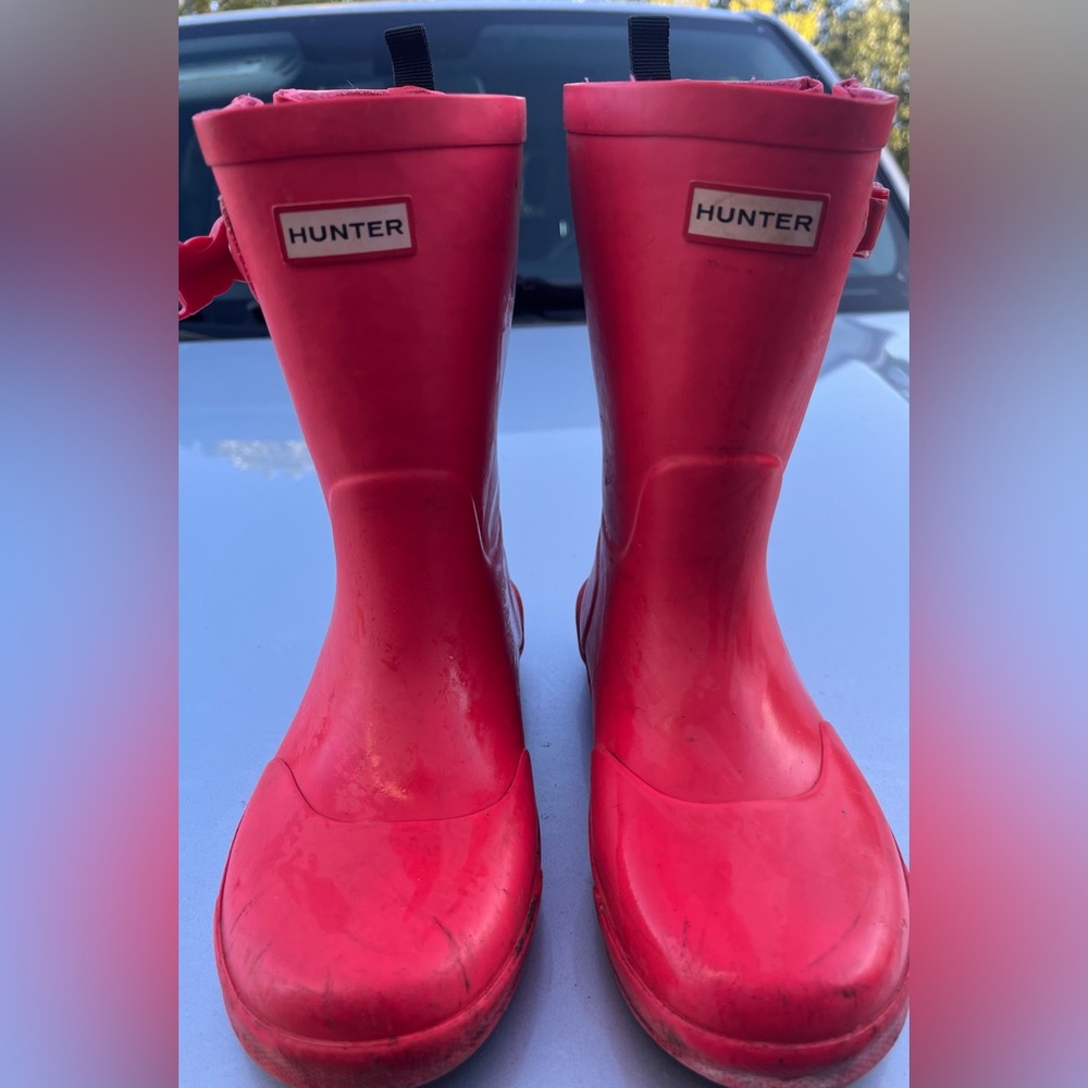 Hunter rain boots